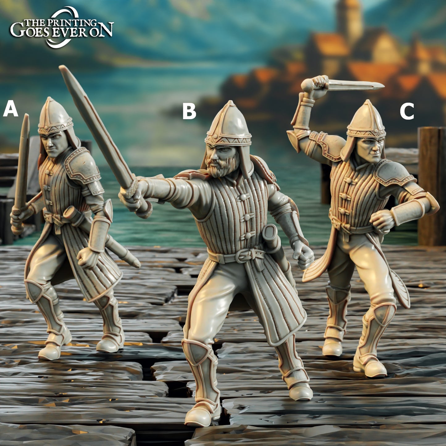 Driftport Swordsmen | Driftport Town | The Printing Goes Ever On