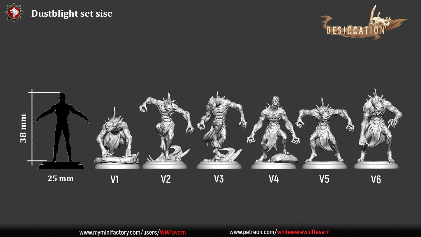 Dustblights Set | Desiccation | White Werewolf Tavern
