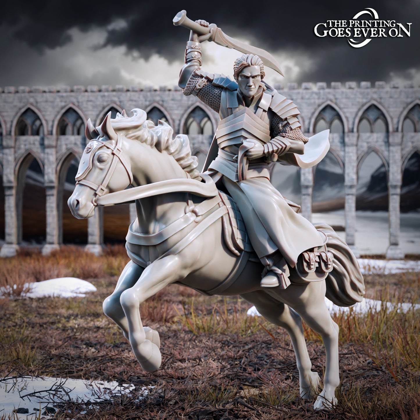 Ellidon - Mounted | Tales of the Northern Kingdom | MESBG | The Printing Goes Ever On