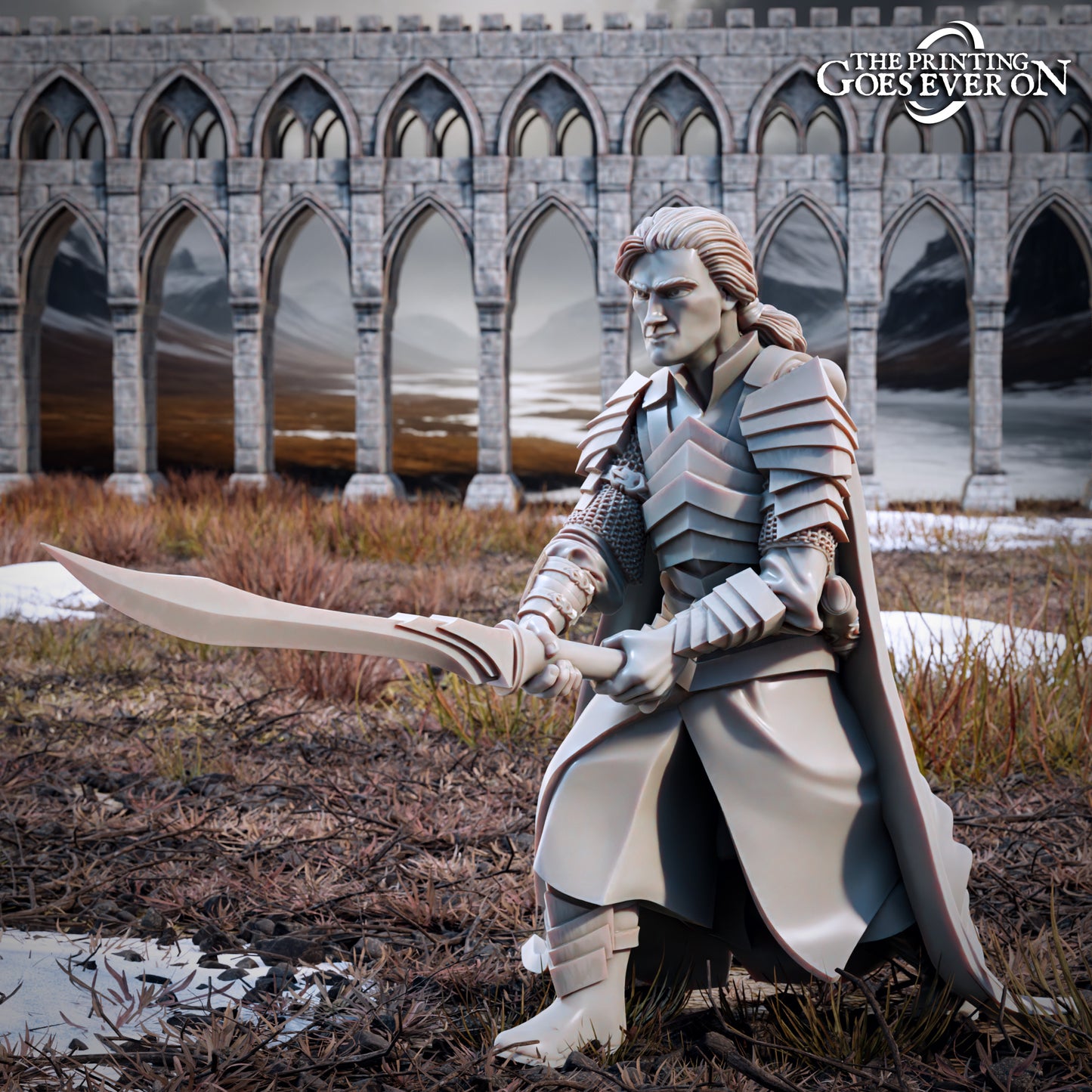 Ellidon on Foot | Tales of the Northern Kingdom | MESBG | The Printing Goes Ever On