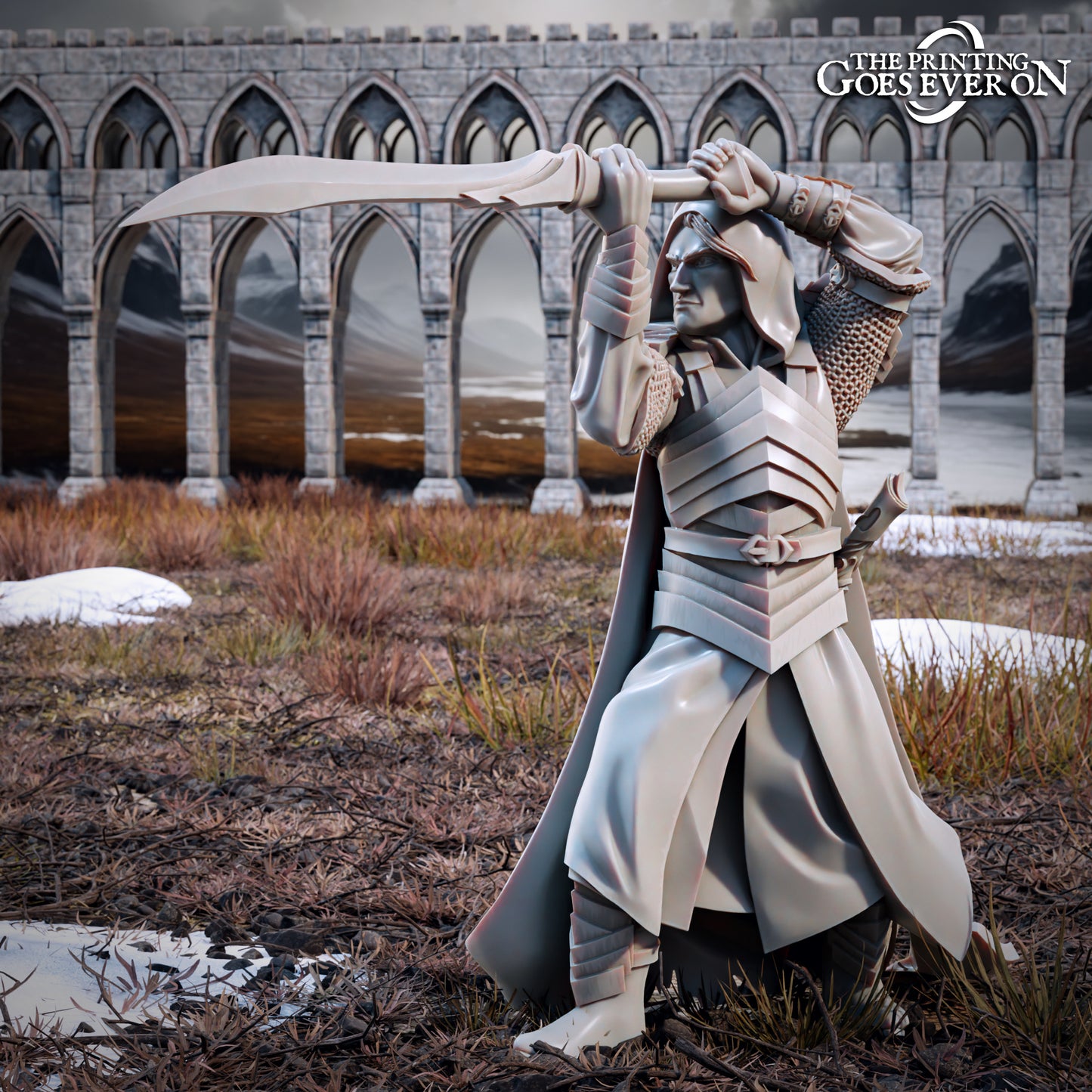 Elliran on Foot | Tales of the Northern Kingdom | MESBG | The Printing Goes Ever On