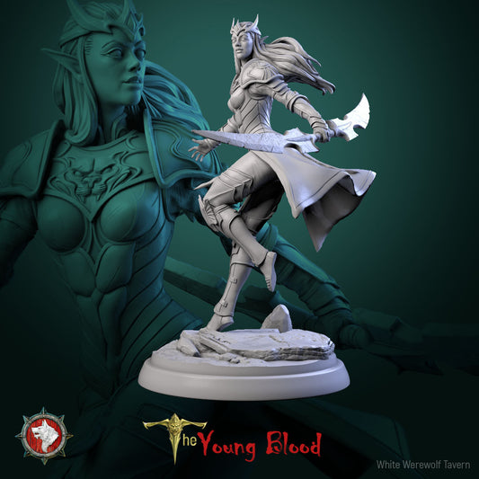 Elven Female Warriors Set | The Young Blood | White Werewolf Tavern