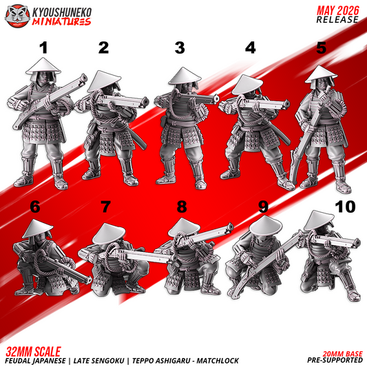 Late Sengoku Ashigaru Musketmen
