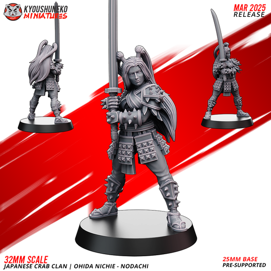 Japanese Crab Clan - Ohida Nichie - Nodachi | Nippon | Kyoushuneko