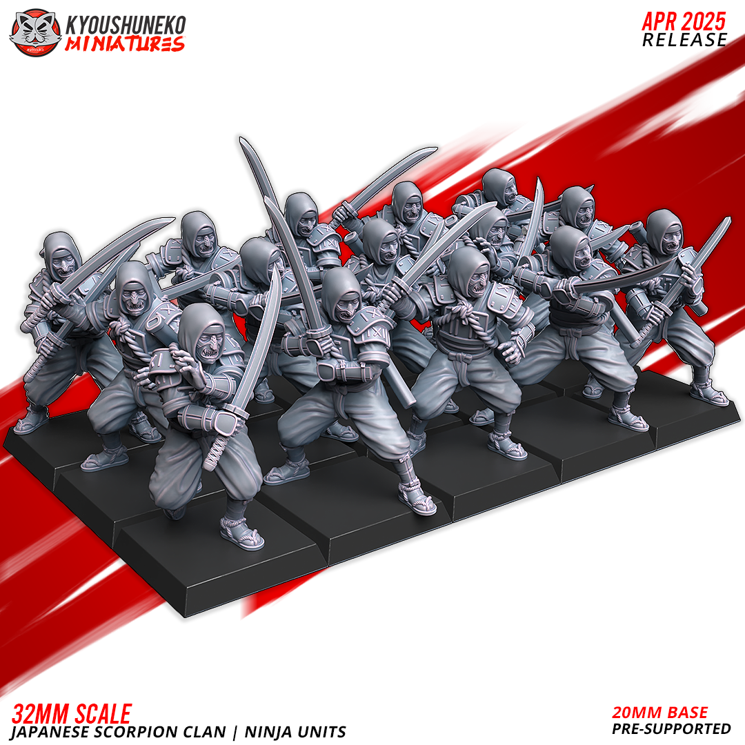 Scorpion Clan - Oshuro Ninja Unit | Nippon | Kyoushuneko