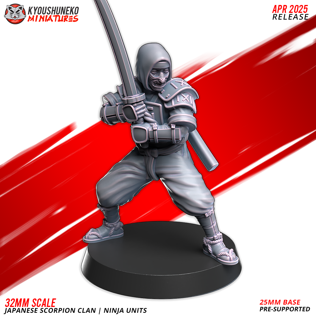 Scorpion Clan - Oshuro Ninja Unit | Nippon | Kyoushuneko