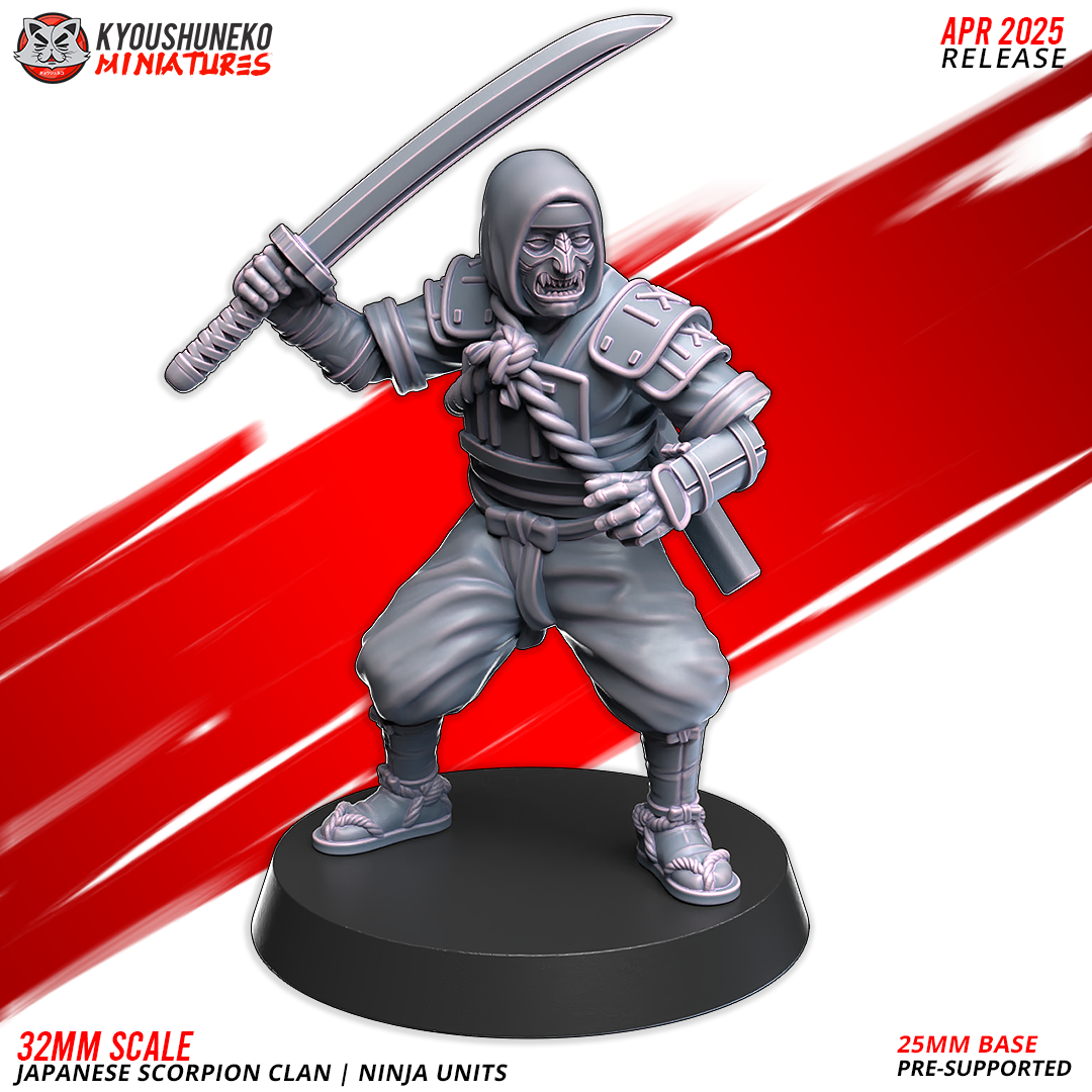 Scorpion Clan - Oshuro Ninja Unit | Nippon | Kyoushuneko