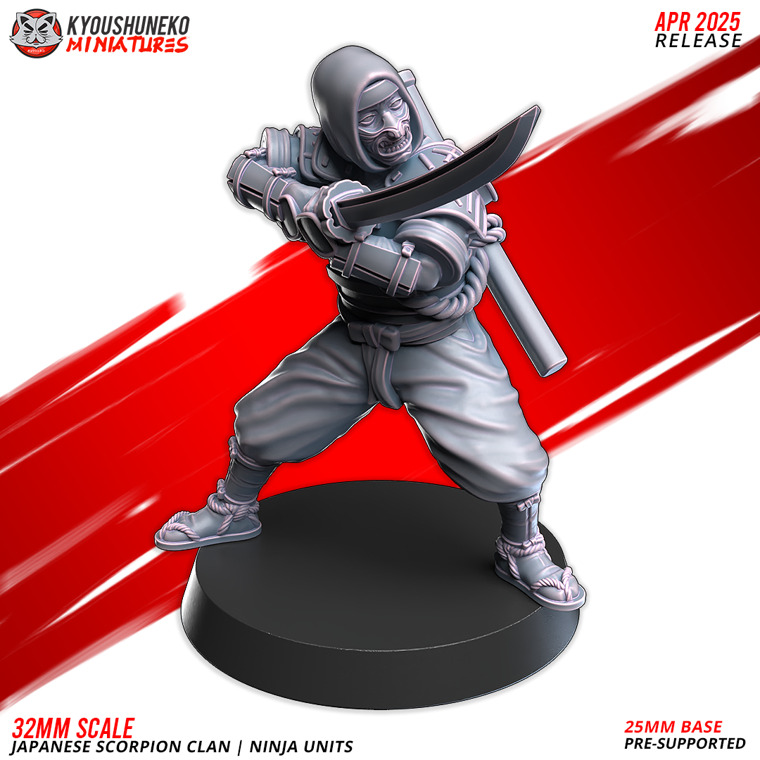 Scorpion Clan - Oshuro Ninja Unit | Nippon | Kyoushuneko