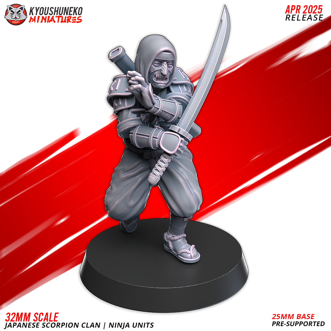 Scorpion Clan - Oshuro Ninja Unit | Nippon | Kyoushuneko