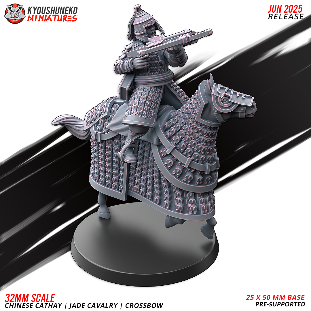 Jade Cavalry Horsemen - Crossbows | Grand Cathay | Kyoushuneko
