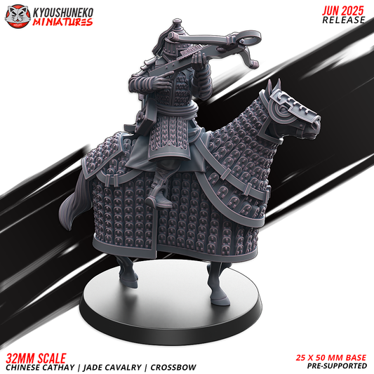 Jade Cavalry Horsemen - Crossbows | Grand Cathay | Kyoushuneko