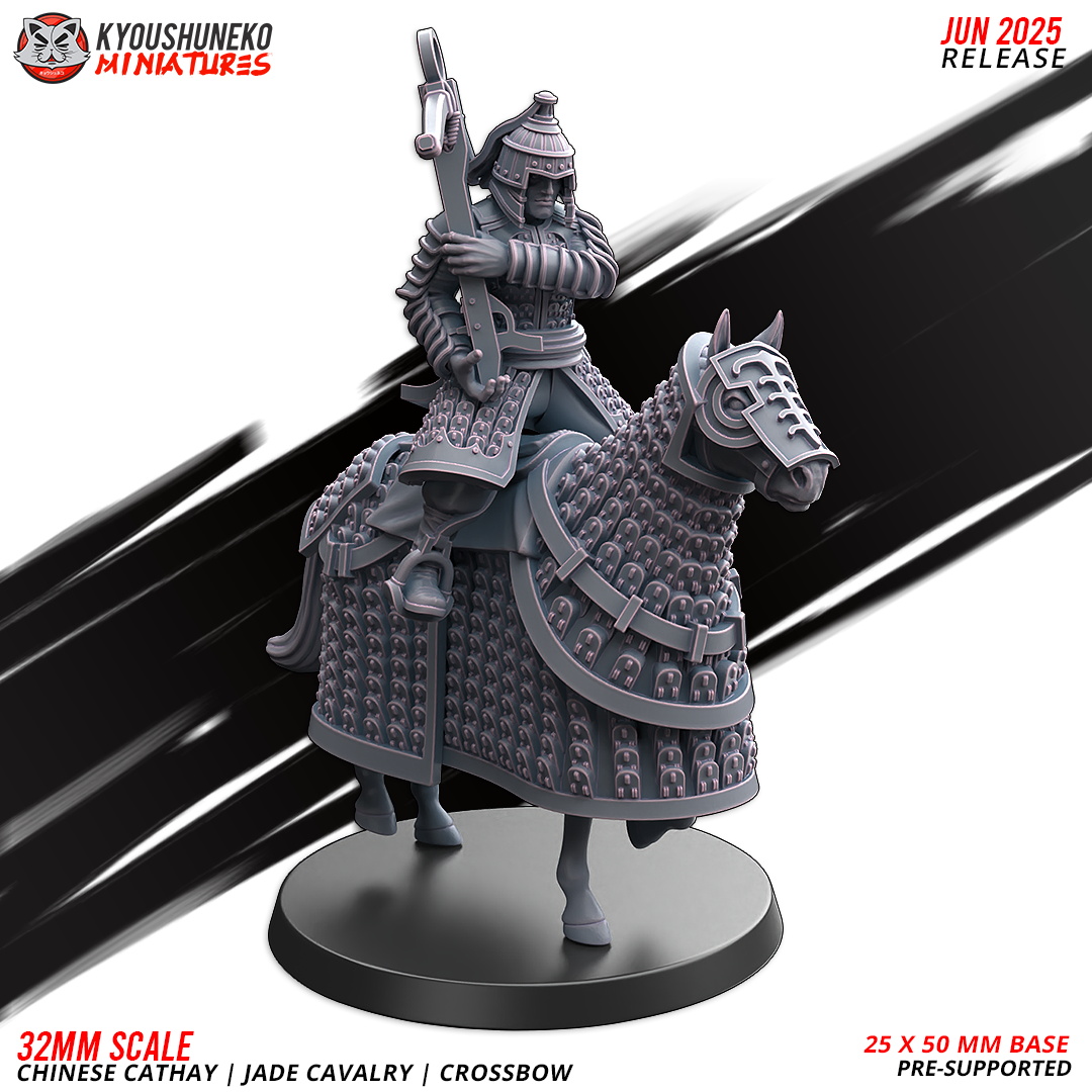 Jade Cavalry Horsemen - Crossbows | Grand Cathay | Kyoushuneko