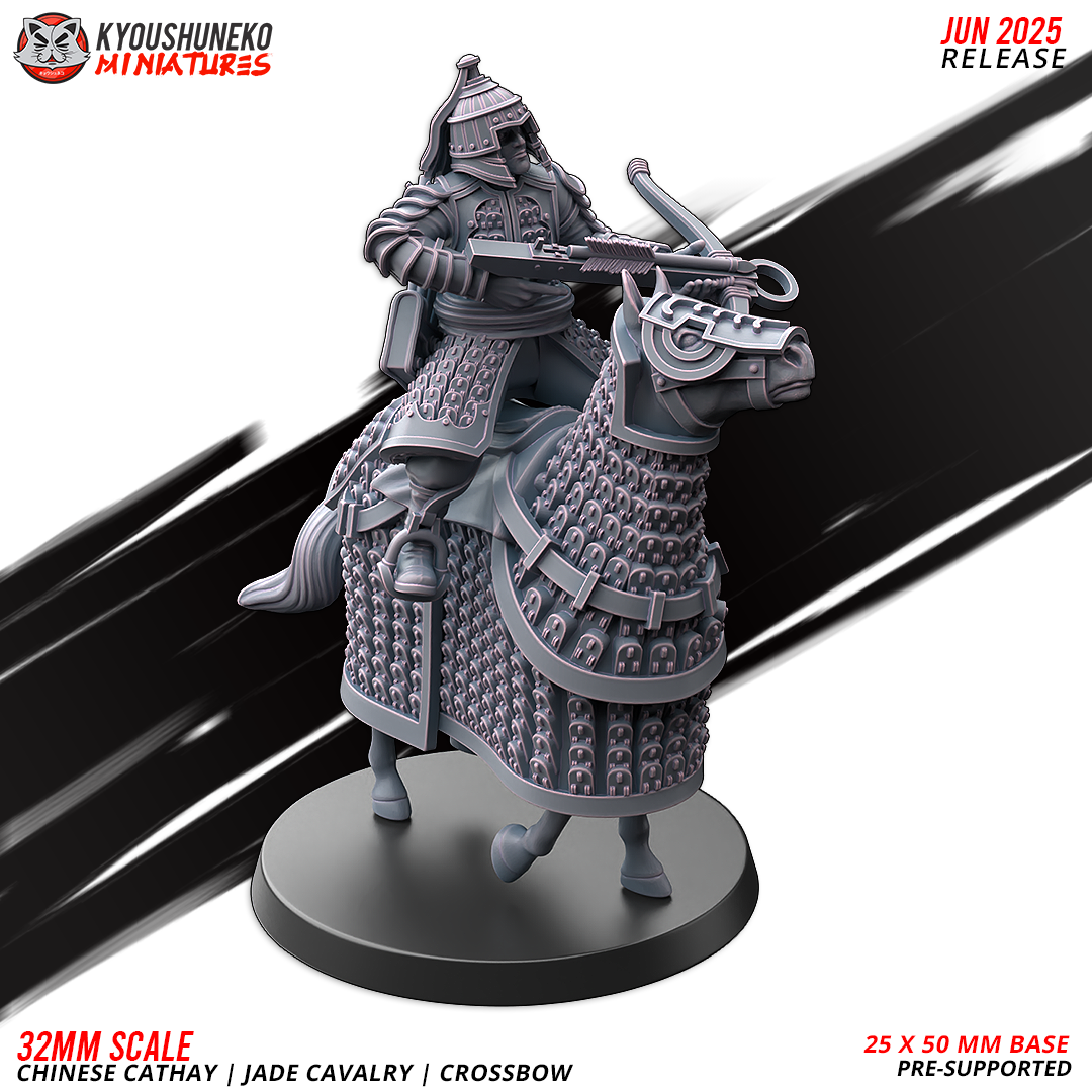 Jade Cavalry Horsemen - Crossbows | Grand Cathay | Kyoushuneko