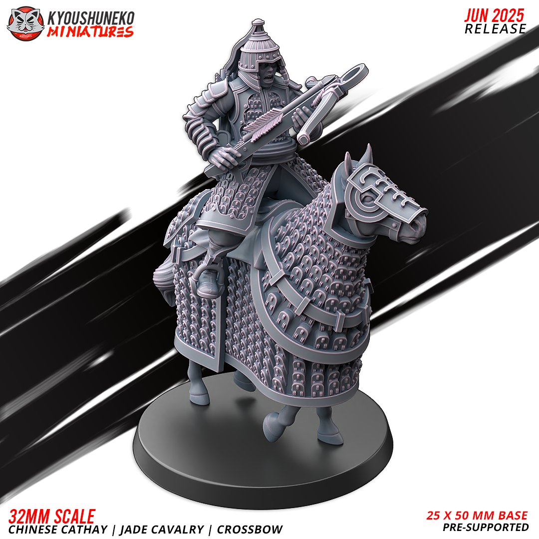 Jade Cavalry Horsemen - Crossbows | Grand Cathay | Kyoushuneko