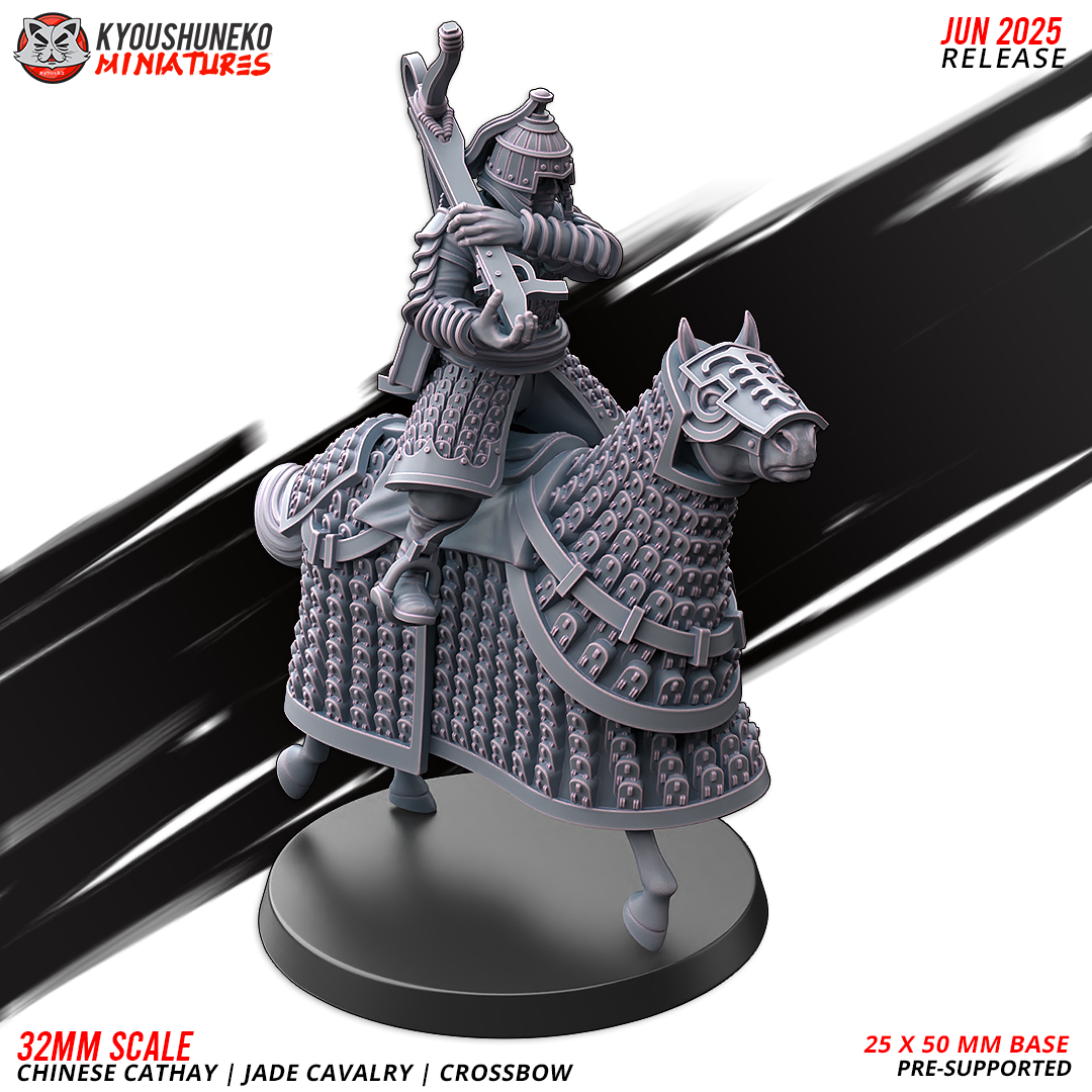 Jade Cavalry Horsemen - Crossbows | Grand Cathay | Kyoushuneko