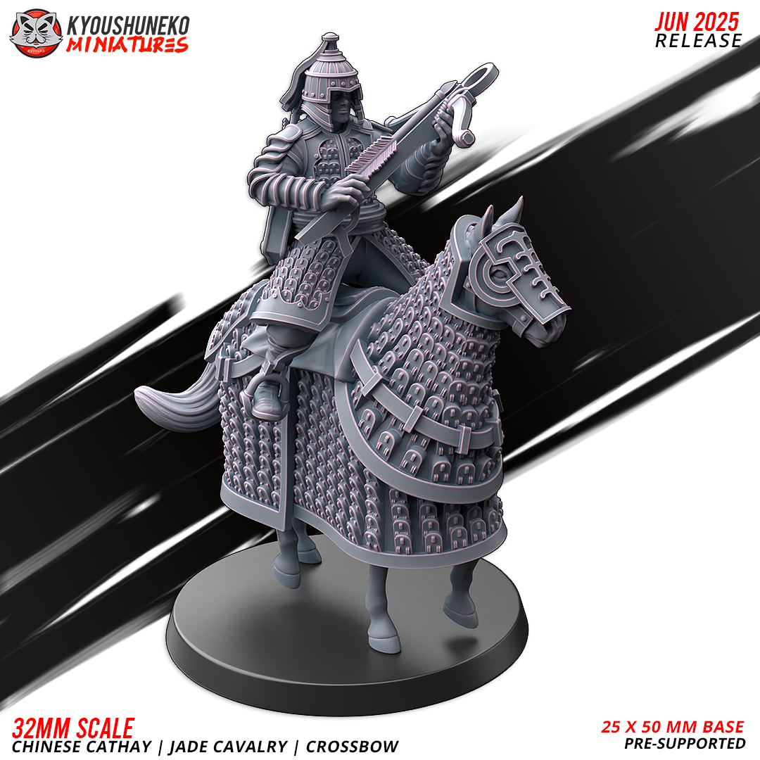 Jade Cavalry Horsemen - Crossbows | Grand Cathay | Kyoushuneko
