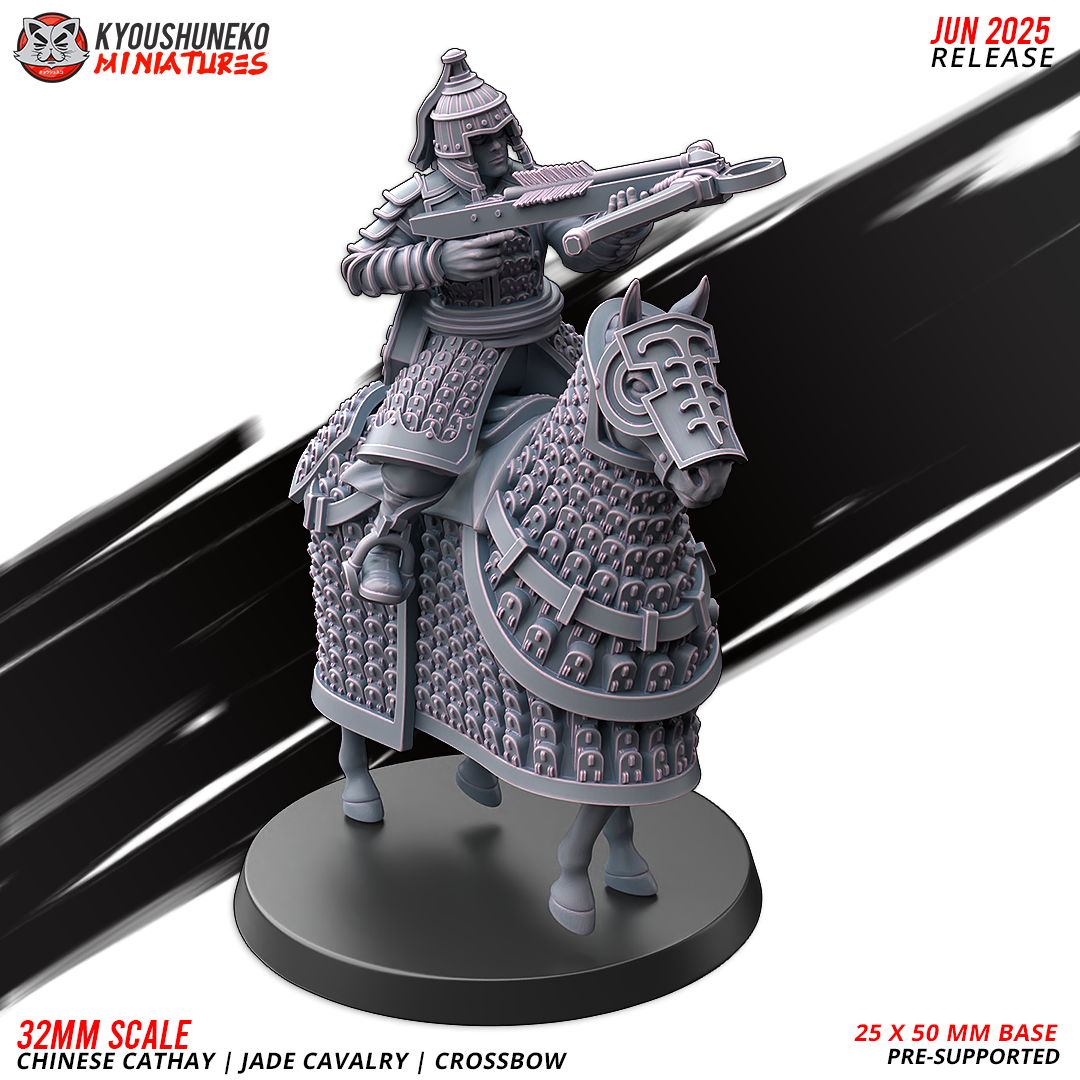 Jade Cavalry Horsemen - Crossbows | Grand Cathay | Kyoushuneko