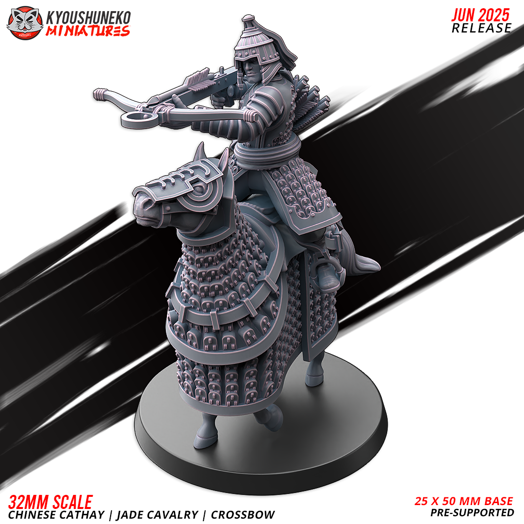Jade Cavalry Horsemen - Crossbows | Grand Cathay | Kyoushuneko