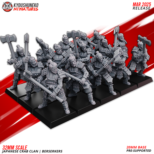 Japanese Crab Clan - Berserkers | Nippon | Kyoushuneko