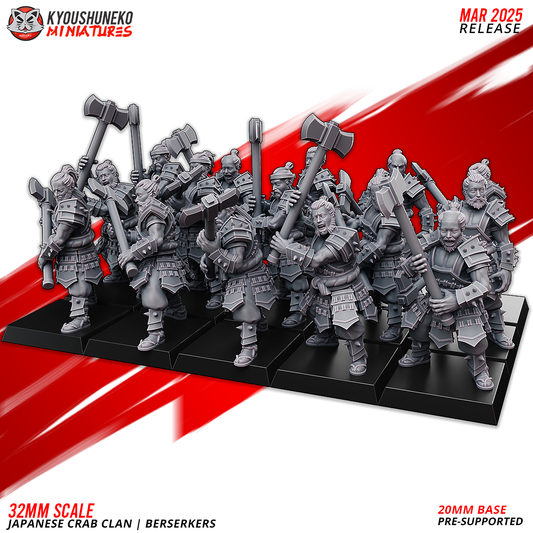 Japanese Crab Clan - Berserkers | Nippon | Kyoushuneko