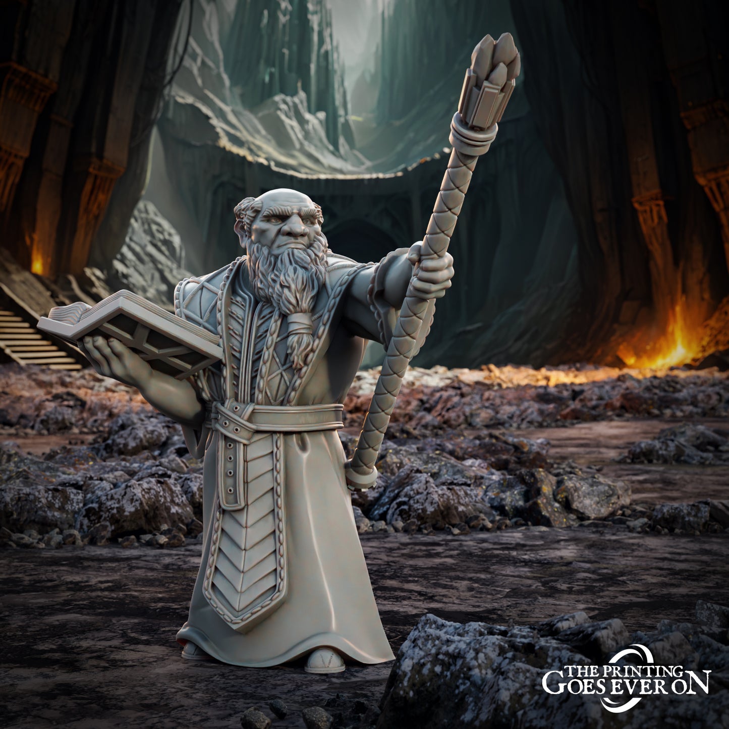 Fjalar Stoneshard | Tales of the Deep | MESBG | The Printing Goes Ever On