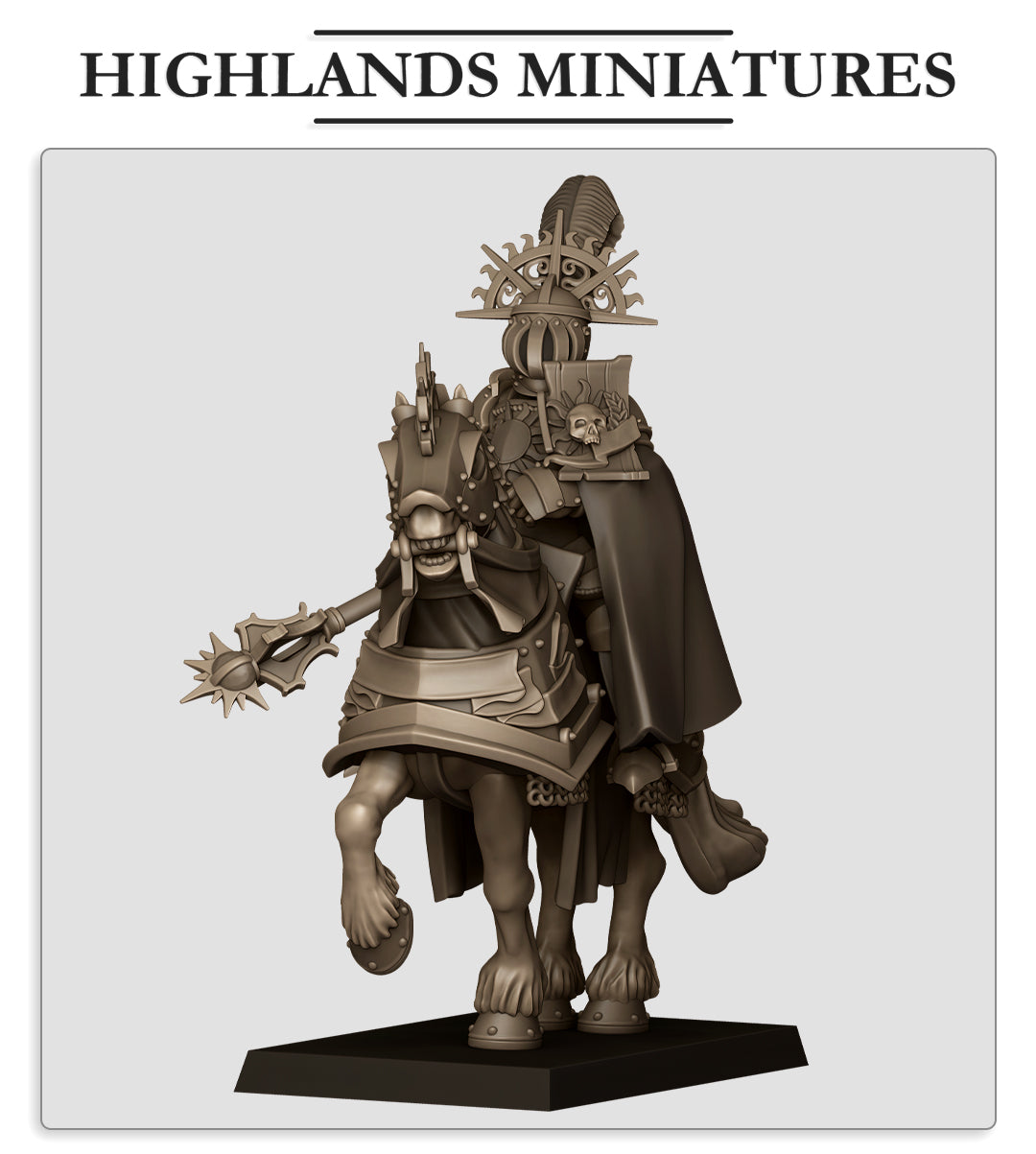 Golden Flames Elector | Sunland, Empire of the Sun | Highlands Miniatures