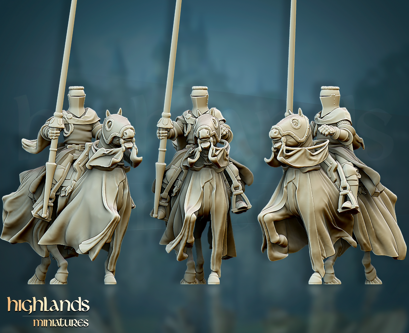 Grail Knights | Gallia, the Medieval Kingdom | Highlands Miniatures