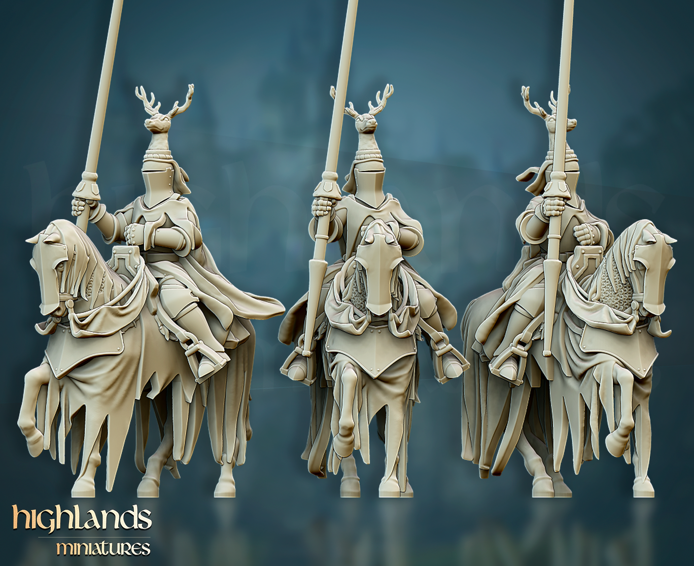 Grail Knights | Gallia, the Medieval Kingdom | Highlands Miniatures