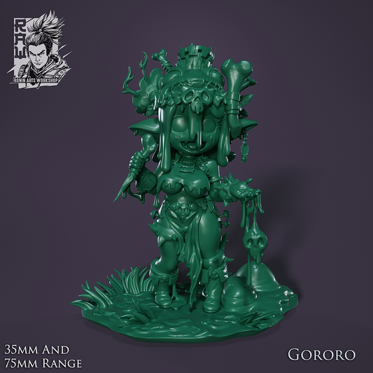 Gororo the Shaman - The Gobettes | Ronin Arts Workshop