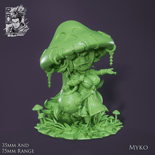 Myko the Mushroom Witch - The Gobettes | Ronin Arts Workshop