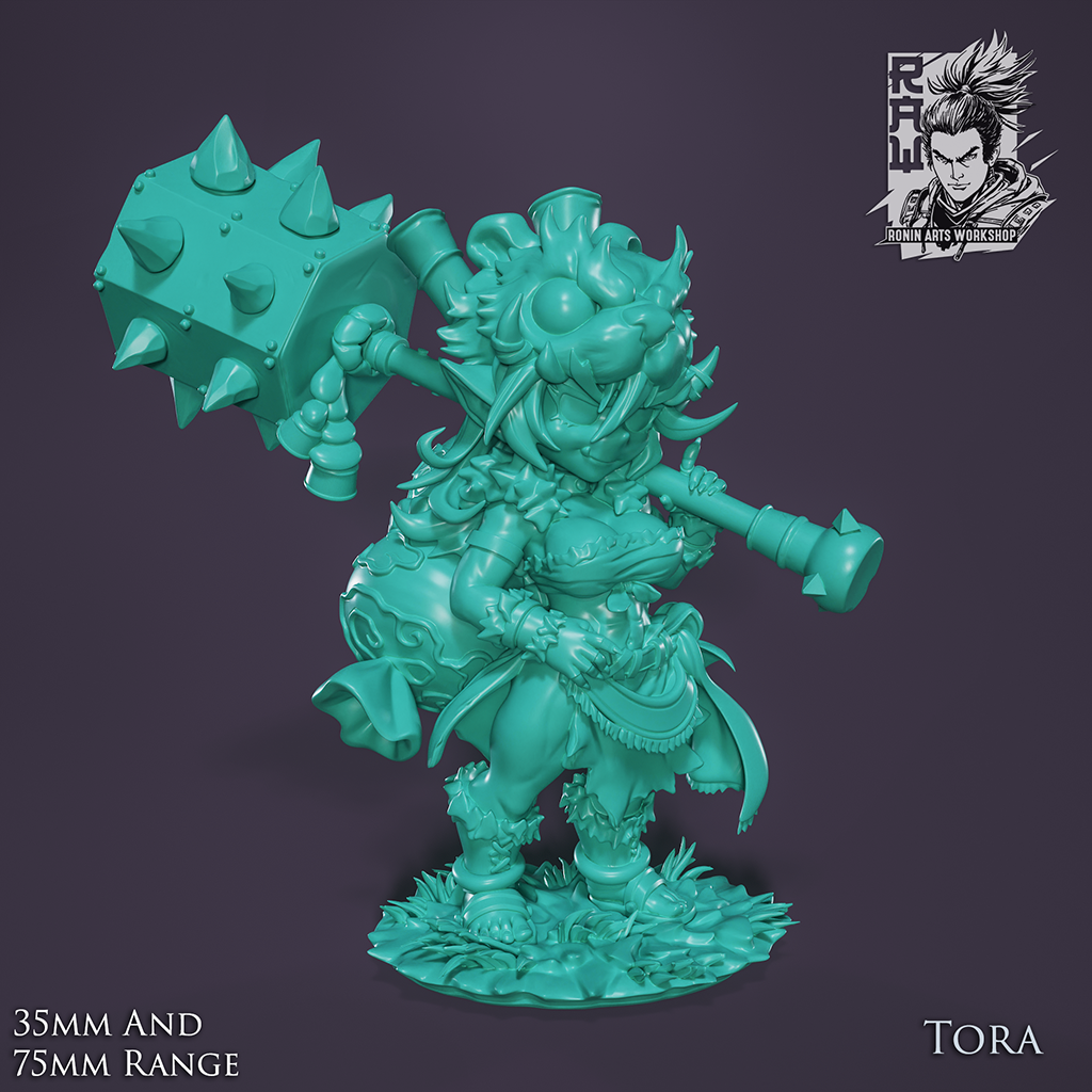 Tora the Barbarian - The Gobettes | Ronin Arts Workshop
