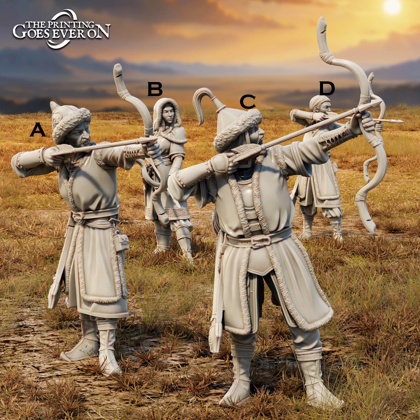 Golden Khanate Archers | Tales of the Golden Khanate | The Printing Goes Ever On