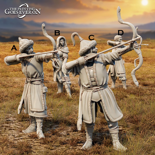 Golden Khanate Archers | Tales of the Golden Khanate | The Printing Goes Ever On