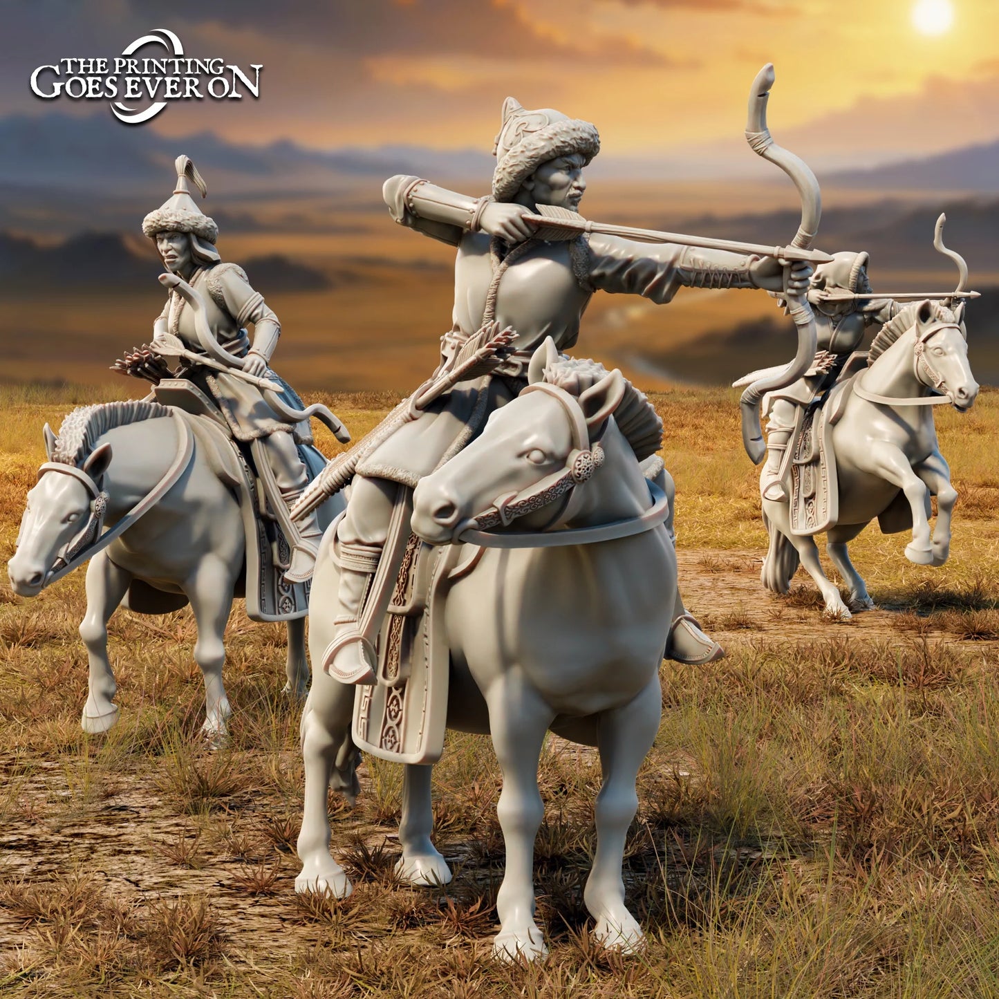 Golden Khanate Mounted Archers | Tales of the Golden Khanate | The Printing Goes Ever On