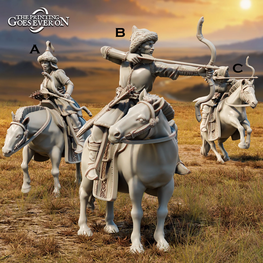Golden Khanate Mounted Archers | Tales of the Golden Khanate | The Printing Goes Ever On