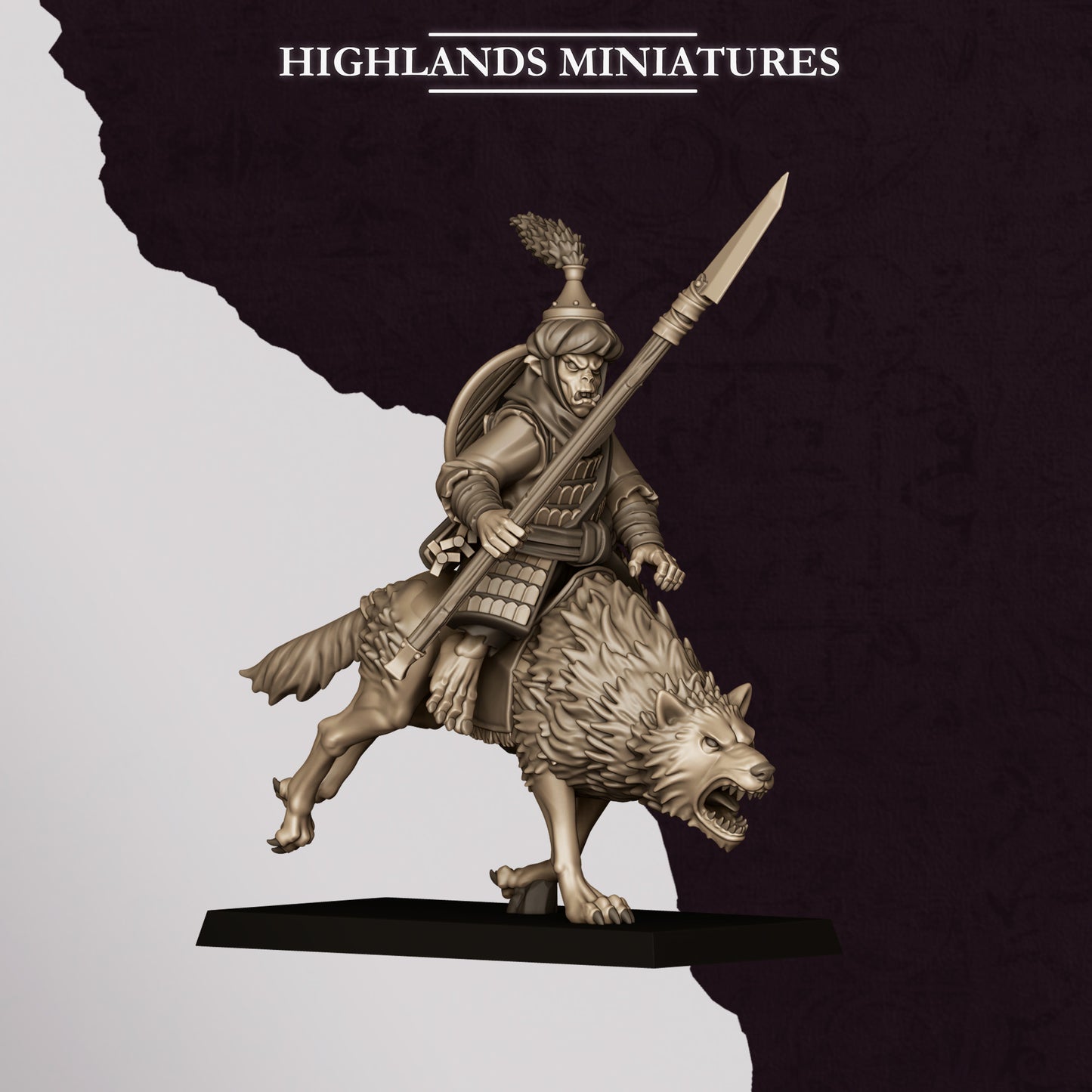 Hobgoblin Riders - Spears | Hobgoblins | Highlands Miniatures
