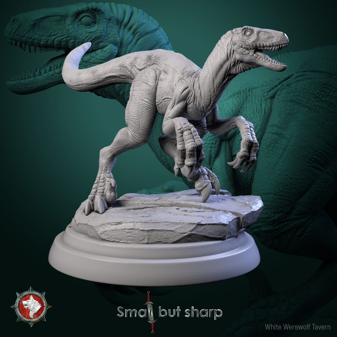 Halfling Dino Mount Set | Small But Sharp | White Werewolf Tavern