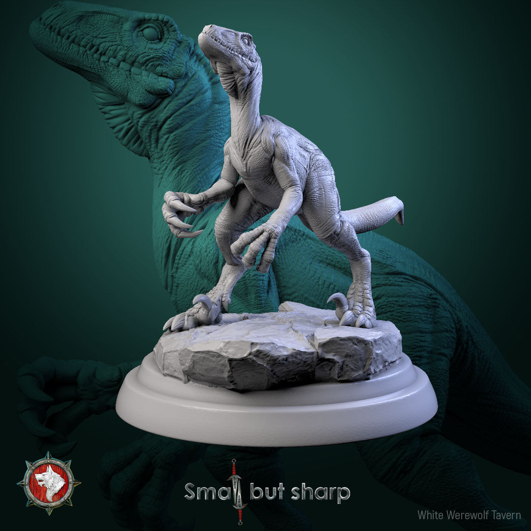 Halfling Dino Mount Set | Small But Sharp | White Werewolf Tavern