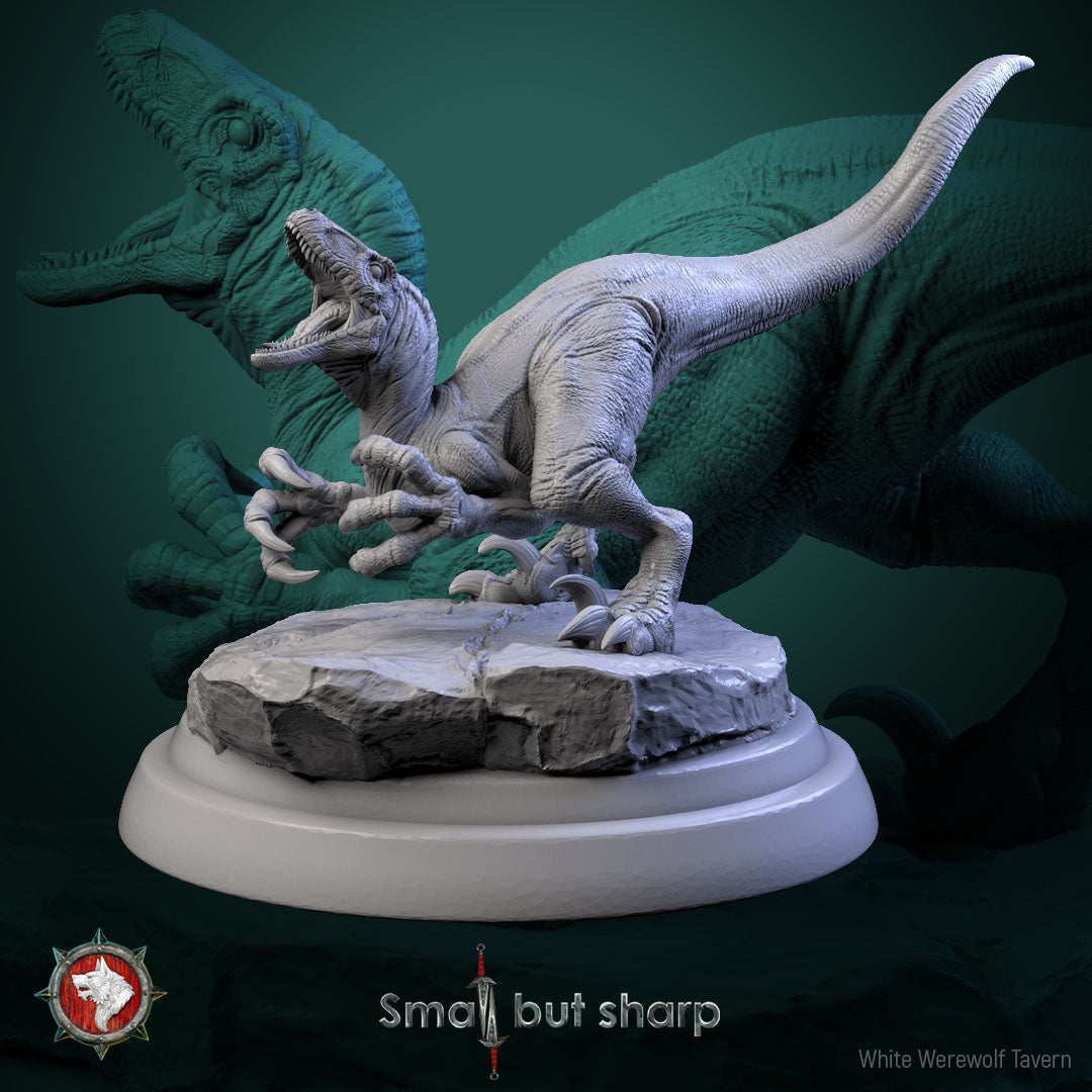 Halfling Dino Mount Set | Small But Sharp | White Werewolf Tavern
