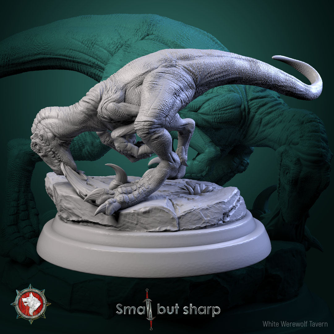 Halfling Dino Mount Set | Small But Sharp | White Werewolf Tavern
