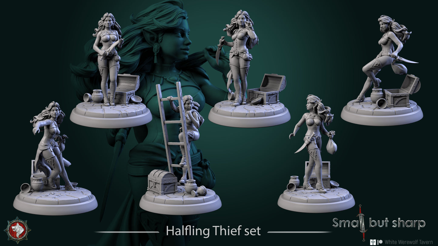 Halfling Thief Set | Small But Sharp | White Werewolf Tavern
