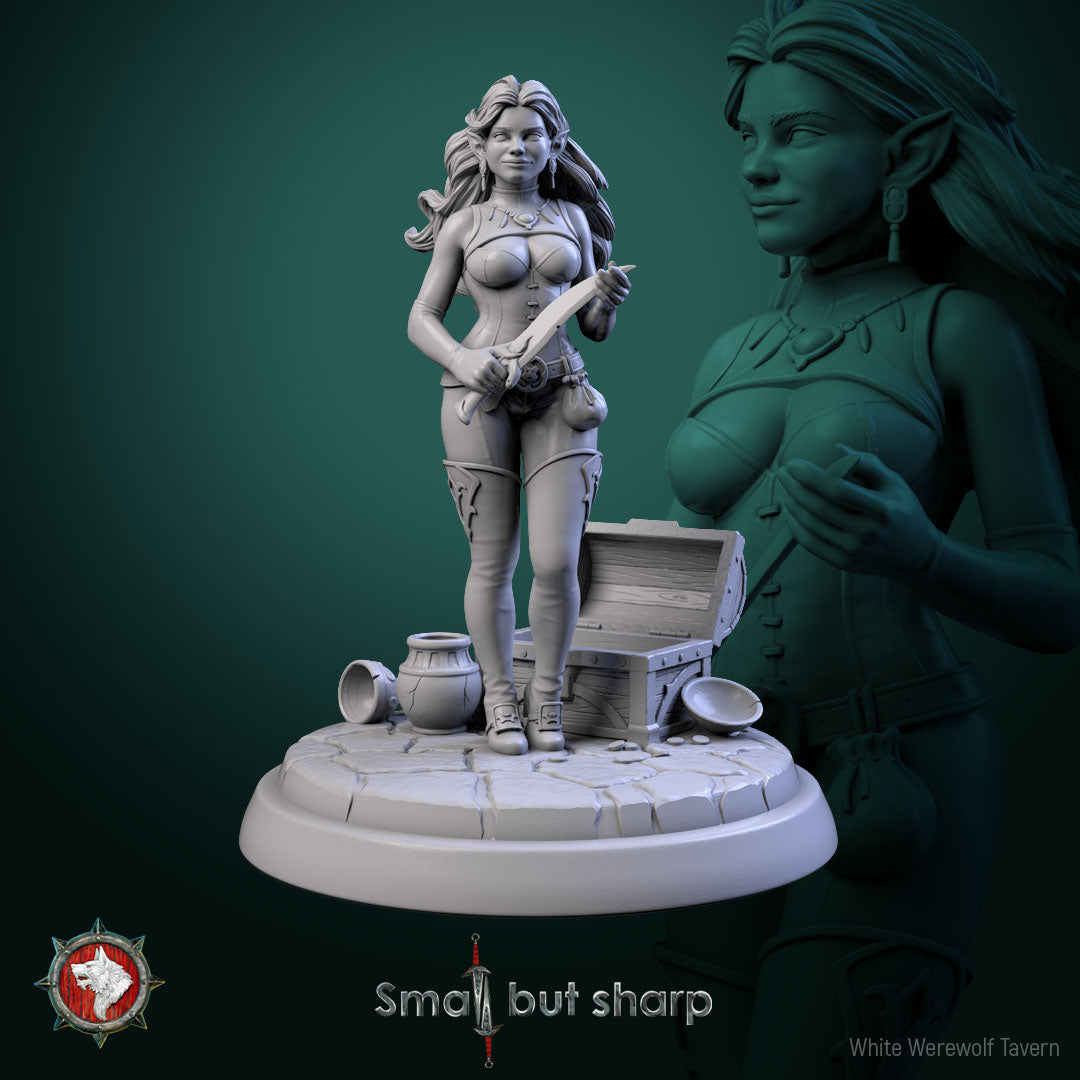 Halfling Thief Set | Small But Sharp | White Werewolf Tavern