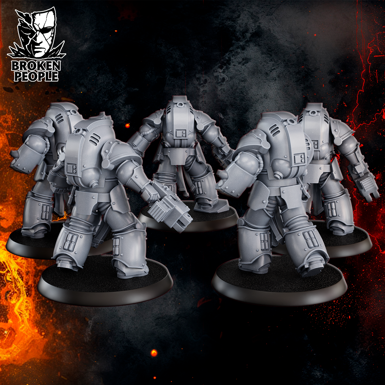 Heavy Princeps Cohort | Black Lions | Broken People