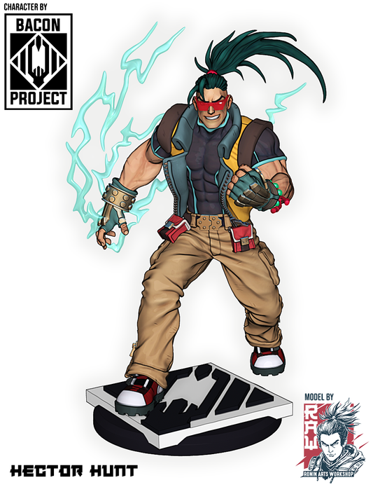 Hector Hunt | Bacon Project | 28mm-120mm Scale | Ronin Arts Workshop