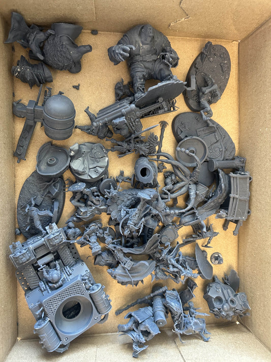 Box of Shame - Misprints for Kitbashing, Greenstuffing, and Bits