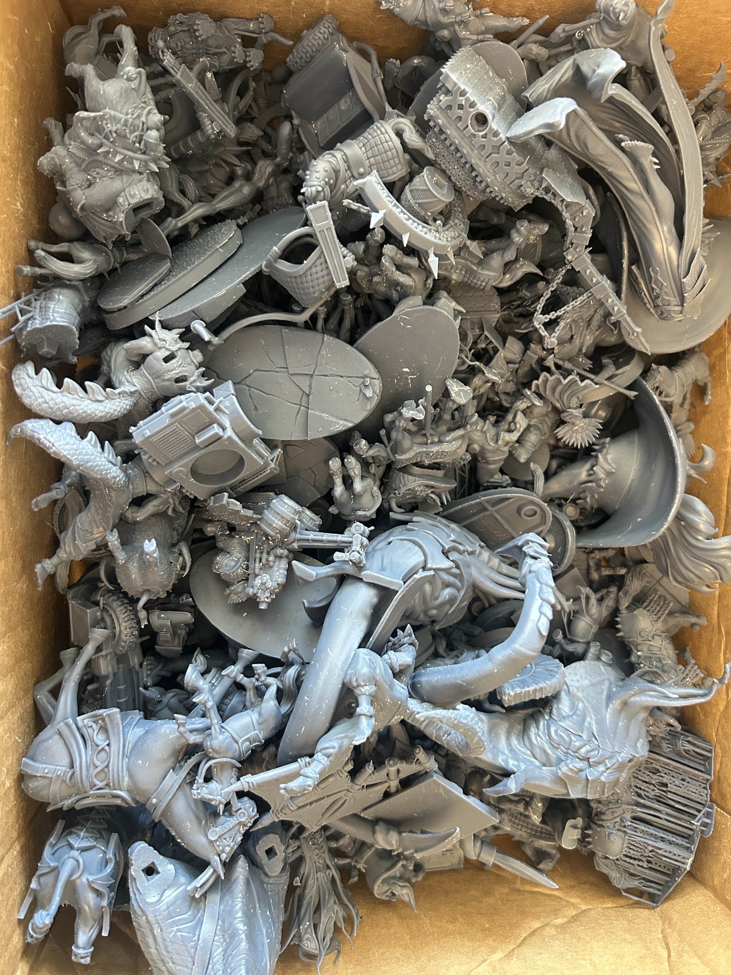 Box of Shame - Misprints for Kitbashing, Greenstuffing, and Bits