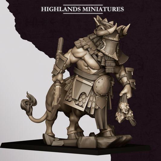 Kusarikku, Great Marduk Minotaur | Sons of Marduk | Highlands Miniatures