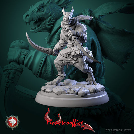 Kobold Managers set | Monstrooffice | Resin 3D Printed Miniature | White Werewolf Tavern | DnD