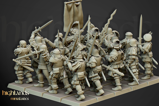 Landsknechts of Soltau | Sunland, Empire of the Sun | Highlands Miniatures