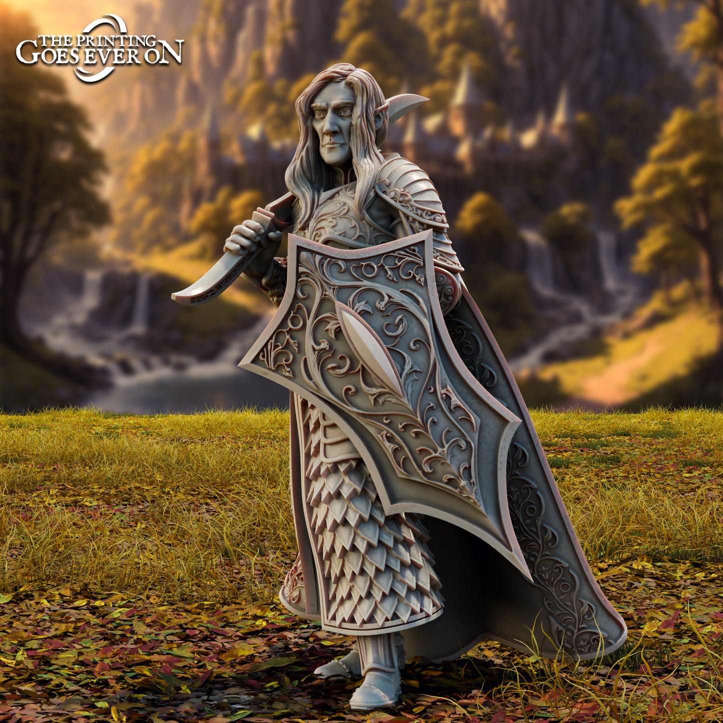 Brightwood Lord - Cevenor | Tales of the Elven Kingdoms | MESBG | The Printing Goes Ever On